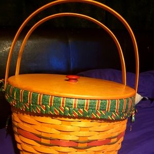 Gigantic Longaberger Basket Liners plastic n cloth